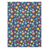 宇宙パターン,惑星,星,コスモス,銀河系 テーブルクロス (正面)