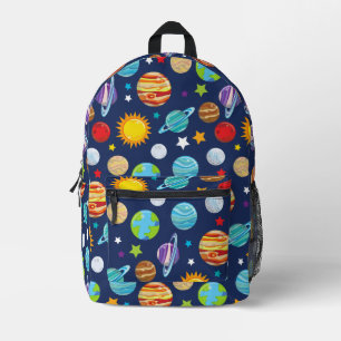 宇宙パターン,惑星,星,コスモス,銀河系 プリントバックパック