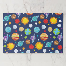 宇宙パターン，惑星，星，コスモス，銀河系 ペーパーパッド