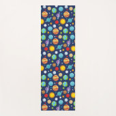 宇宙パターン,惑星,星,コスモス,銀河系 ヨガマット (正面)