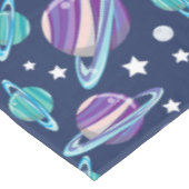 宇宙パターン、惑星、星、銀河系、コスモス テーブルクロス (アングル)