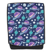 宇宙パターン、惑星、星、銀河系、コスモス バックパック (正面)