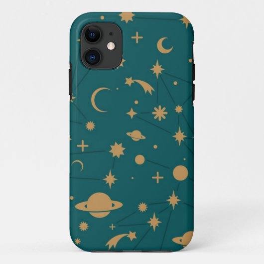 宇宙パターン Case-Mate iPhoneケース (裏面)