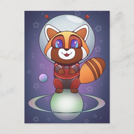 宇宙パンダチップピー！ ポストカード (正面)