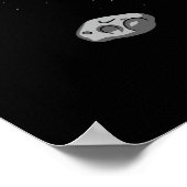 宇宙パンダベア宇宙飛行士銀河系宇宙動物 ポスター (角)