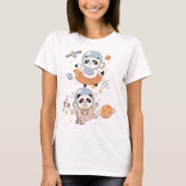宇宙パンドラ(PANDAS)Tシャツ Tシャツ (正面)