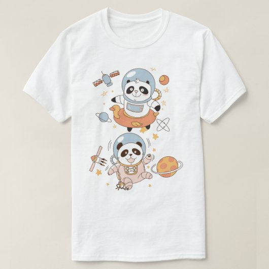 宇宙パンドラ(PANDAS)Tシャツ Tシャツ (デザイン正面)