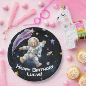 宇宙パーソナライズされたをテーマにした紙プレート ペーパープレート (パーティー)