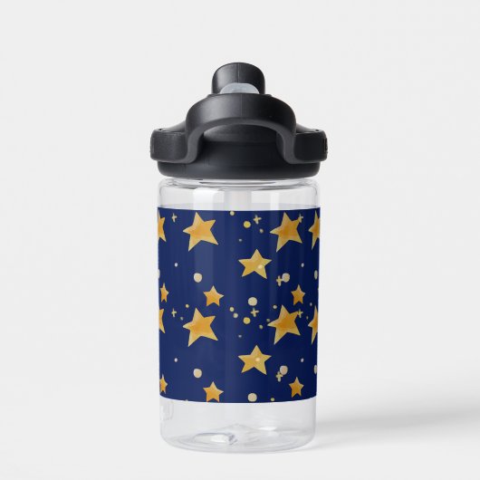 宇宙パーソナライズされたアドベンチャーウォーターボ子供へトル ウォーターボトル (背面)