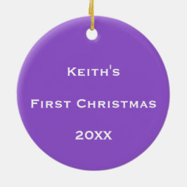 宇宙パーソナライズされたバブル流 セラミックオーナメント