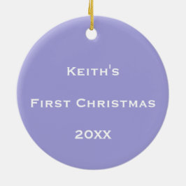 宇宙パーソナライズされたバブル流 セラミックオーナメント