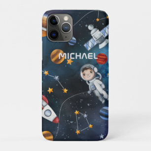宇宙パーソナライズされた宇宙飛行士 iPhone 11 PROケース