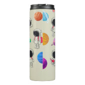 宇宙パーソナライズされた惑星新学期 タンブラー (裏面)