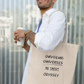 宇宙パーソナライズされた物理先生 トートバッグ