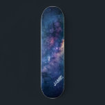 宇宙パーソナライズされた銀河系 スケートボード<br><div class="desc">コズミックアストロ銀河系スケートボードパーソナライズされたが飛び出す準備ができている！</div>