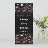 宇宙パーティの招待状 招待状 (スタンド正面)