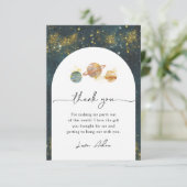 宇宙パーティーサンキューカード サンキューカード (スタンド正面)