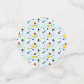 宇宙パーティーデコ紙吹雪 コンフェッティ (スモール正面)