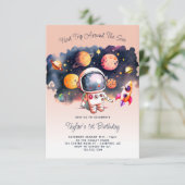 宇宙パーティーファーストのまわりにトリップザサンピーチ 招待状 (スタンド正面)