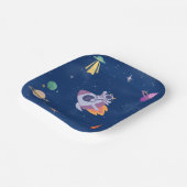 宇宙パーティー収集！ ペーパープレート (傾斜あり)