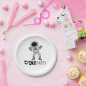 宇宙パーティー宇宙飛行士，誕生日 ペーパープレート (パーティー)