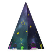 宇宙パーティー帽子 パーティーハット (裏面)