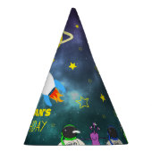 宇宙パーティー帽子 パーティーハット (右)