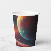 宇宙パーティー杯 紙コップ (裏面)