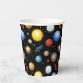 宇宙パーティー 紙コップ (裏面)