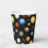 宇宙パーティー 紙コップ (正面)