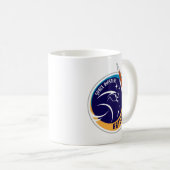宇宙ヒップスター®アルテミス–1ロゴマグカップ コーヒーマグカップ (正面右)