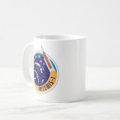 宇宙ヒップスター®アルテミス–1ロゴマグカップ コーヒーマグカップ (正面左)