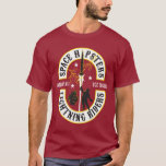 宇宙ヒップスター®稲妻ライダーTシャツ Tシャツ<br><div class="desc">このアポロ12のランニングTシャツでF-1エンジンインスパイアのバイクもしくは自転車に乗る人をゲットしよう。このデザインはヤンキークリッパーを描き、私たちが愛するSCEとAUXの悪名高い瞬間の精神を捉える。三つの星は、ミッションの乗組員を代表するように意図されている。「稲妻・ライダー」の仲間入り！</div>