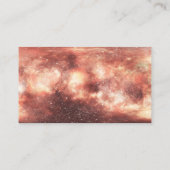 宇宙ビジネスに向けた準備ができている 名刺 (裏面)