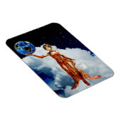 宇宙ビニール磁石の女神 マグネット (右側)