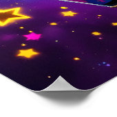 宇宙ビベスエイリアンネオン ポスター (角)