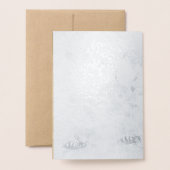 宇宙ビーフォイル誕生日カード 箔カード (裏面封筒付き)