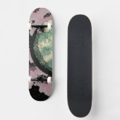 宇宙ピクセルアート スケートボード (正面)