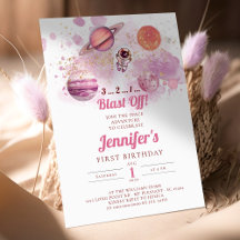 宇宙ピンク系惑星ガールファースト誕生日