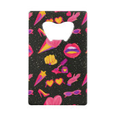 宇宙ピンク クレジットカード栓抜き (裏面)