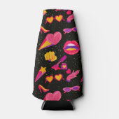 宇宙ピンク ボトルクーラー (正面)