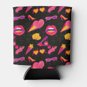 宇宙ピンク 缶クーラー (正面)