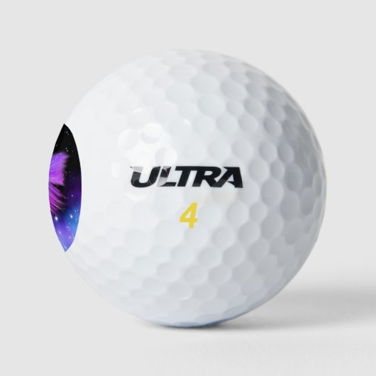宇宙ファンタジーバタフライコズミック ゴルフボール (ロゴ)