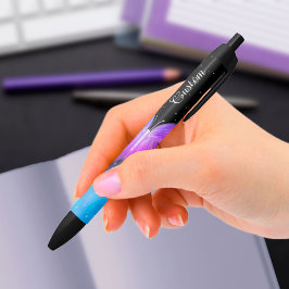 宇宙ファンタジーバタフライコズミック 黒ボールペン