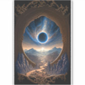 宇宙ファンタジー宇宙ランドスケープシール シール (正面)