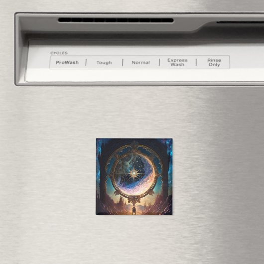 宇宙ファンタジー宇宙風景 マグネット (インサイチュ (食洗機))