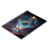 宇宙ファンタジー景観 ノートブック (左側)