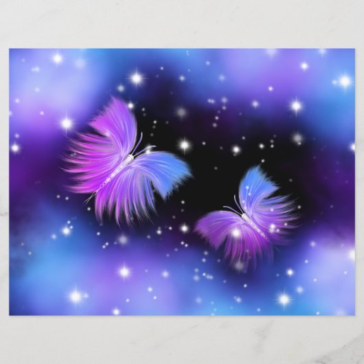 宇宙ファンタジー蝶コズミック (裏面)