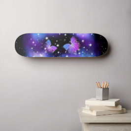 宇宙ファンタジー蝶コズミック スケートボード