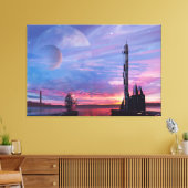 宇宙ファンタジーCosmosフォトユニバースキャンバスプリント キャンバスプリント (インサイチュ (リビング))